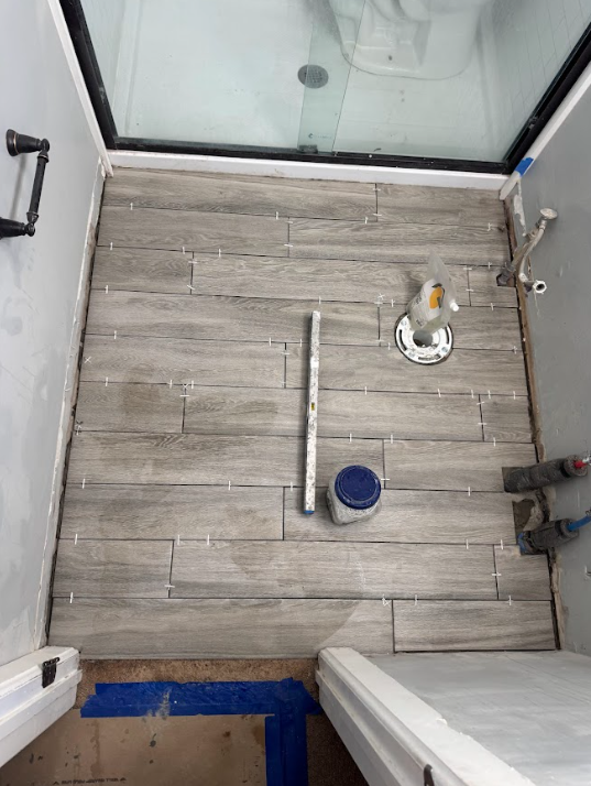 Ceramic tile installation services in Norfolk VA