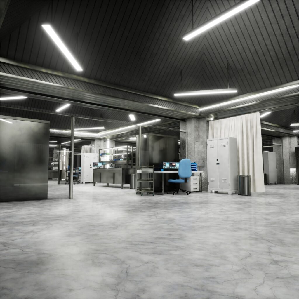 Epoxy flooring services in Yorktown VA garages and basements